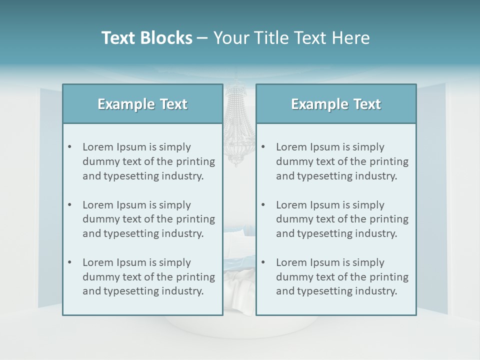 Smart Armchair Luster PowerPoint Template