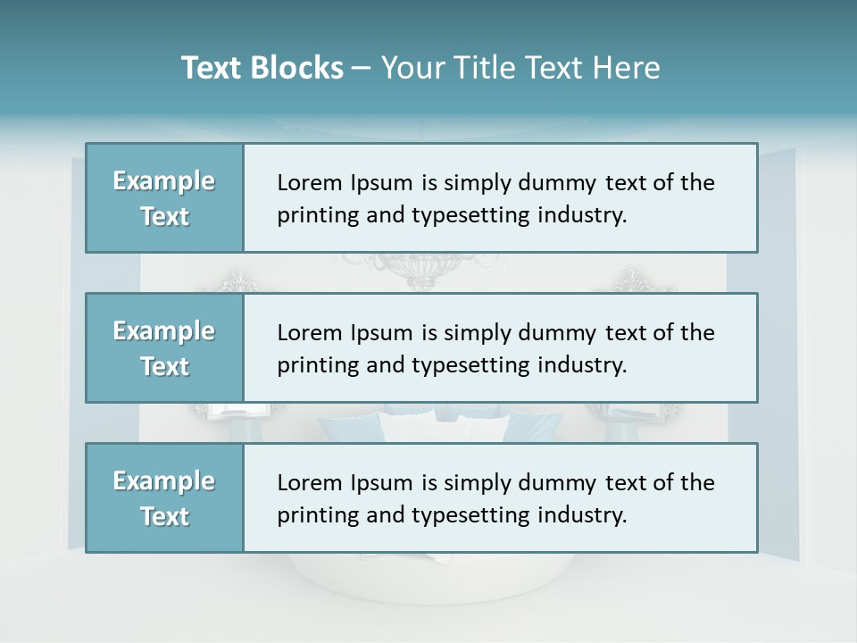 Smart Armchair Luster PowerPoint Template