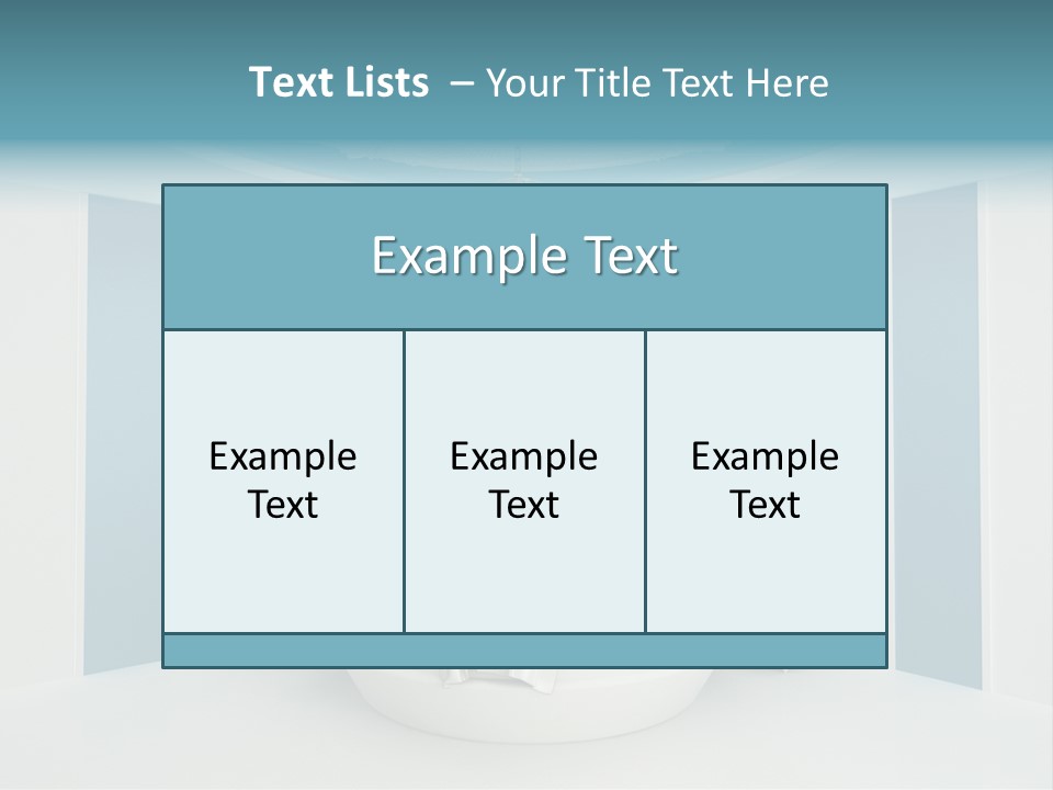 Smart Armchair Luster PowerPoint Template