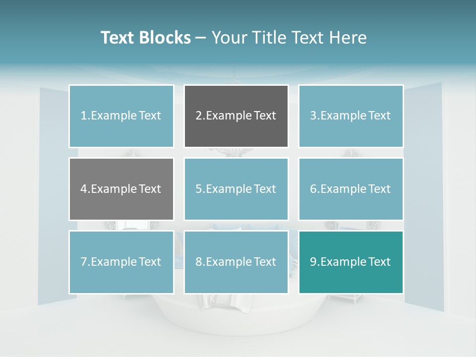 Smart Armchair Luster PowerPoint Template
