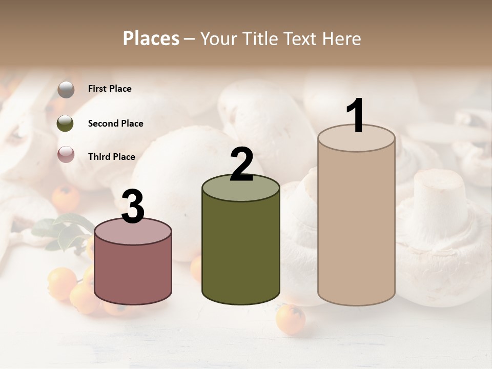 Raw Porcini Lifestyle PowerPoint Template