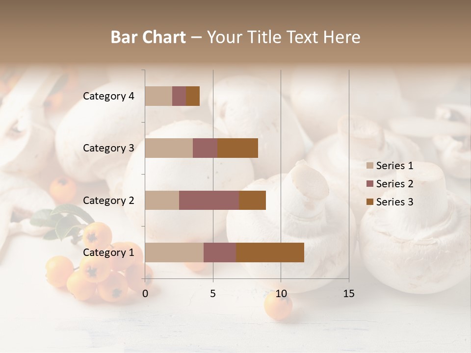Raw Porcini Lifestyle PowerPoint Template