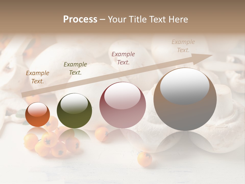 Raw Porcini Lifestyle PowerPoint Template