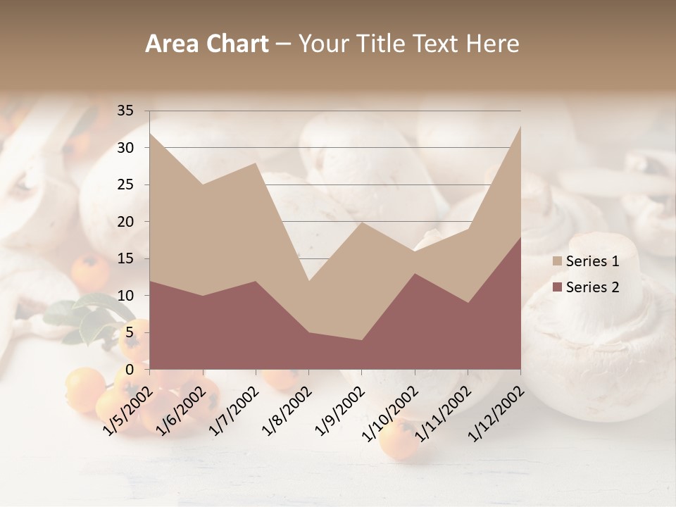 Raw Porcini Lifestyle PowerPoint Template