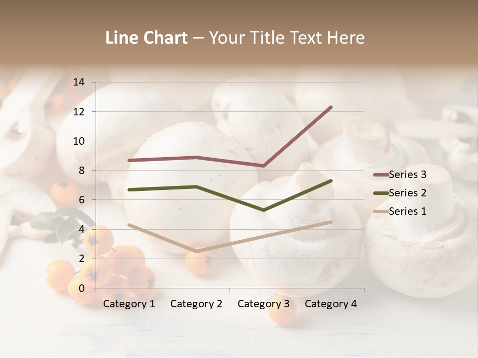 Raw Porcini Lifestyle PowerPoint Template