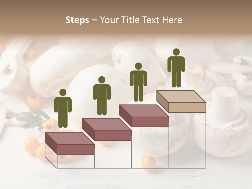 Raw Porcini Lifestyle PowerPoint Template