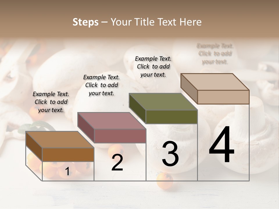 Raw Porcini Lifestyle PowerPoint Template