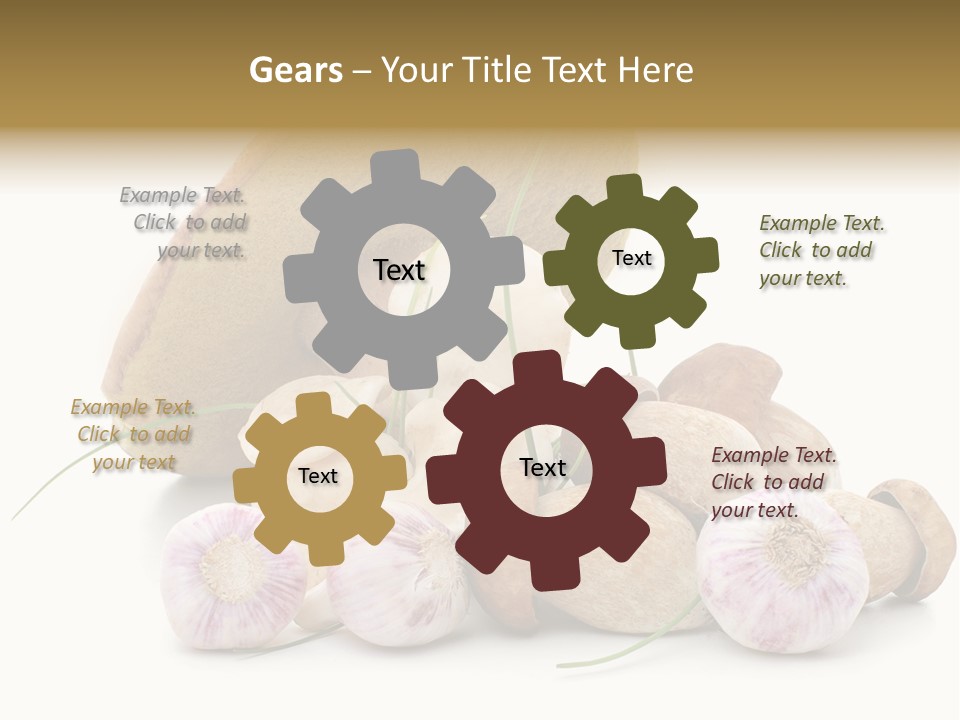 Clouds Space Background Starry PowerPoint Template