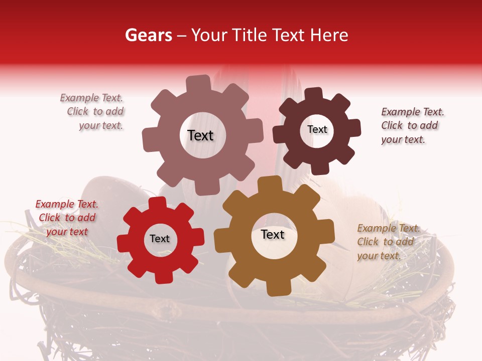 Studio Shot Decoration Candy PowerPoint Template