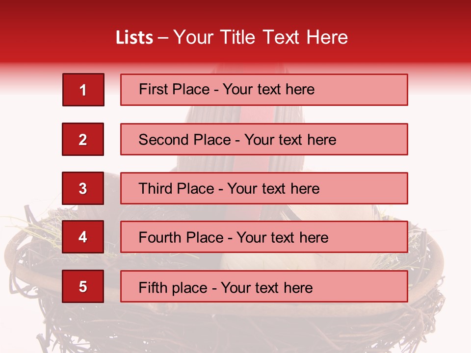 Studio Shot Decoration Candy PowerPoint Template