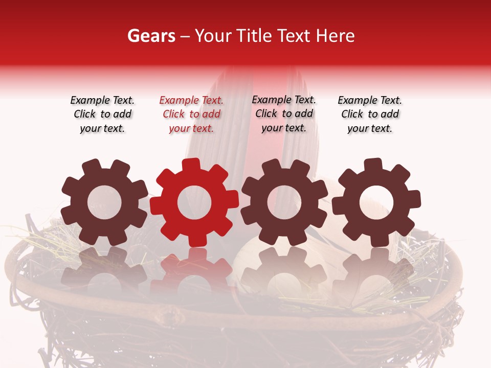 Studio Shot Decoration Candy PowerPoint Template