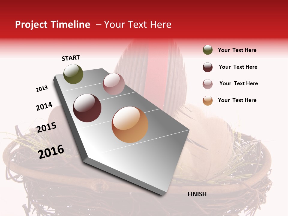 Studio Shot Decoration Candy PowerPoint Template