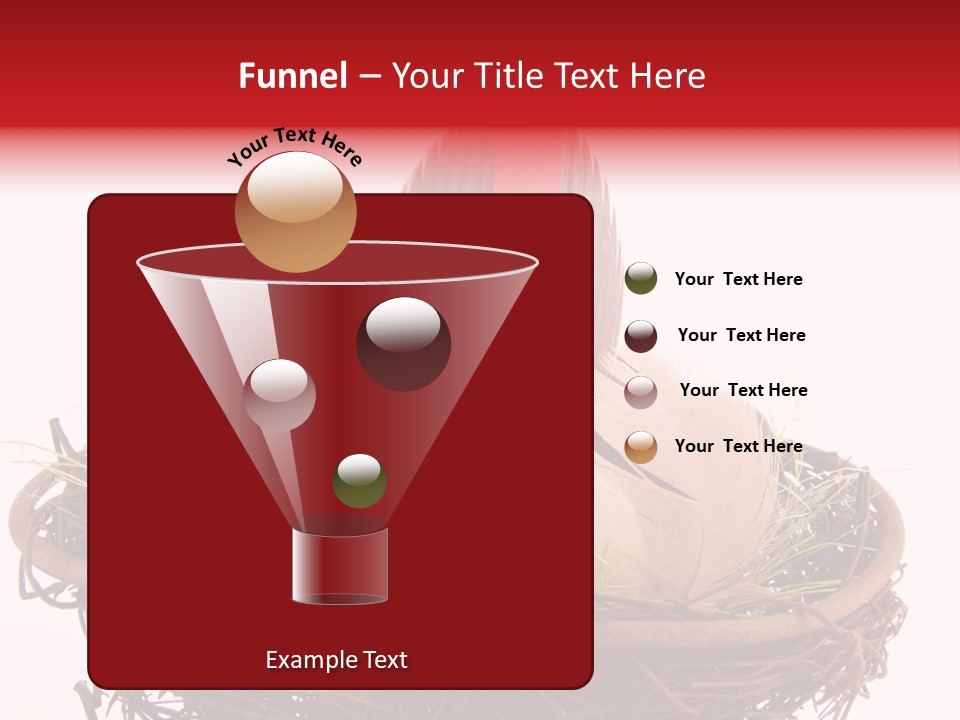 Studio Shot Decoration Candy PowerPoint Template