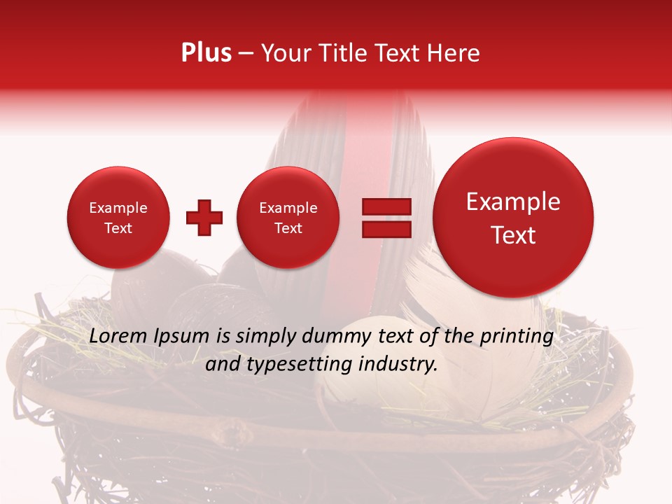 Studio Shot Decoration Candy PowerPoint Template