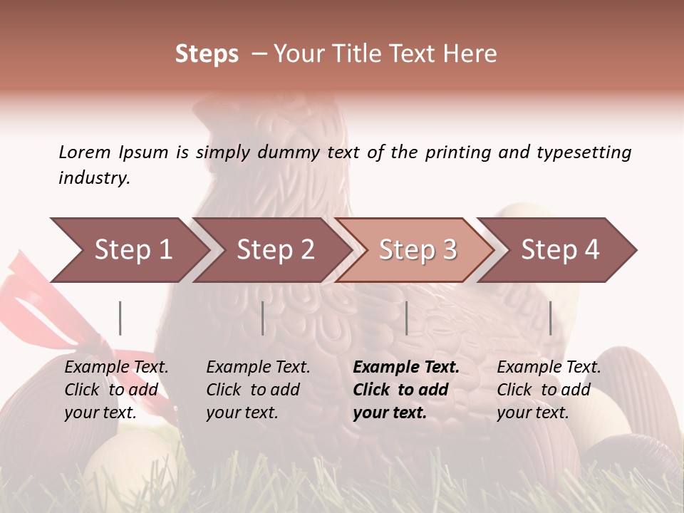 Animal Hen April PowerPoint Template