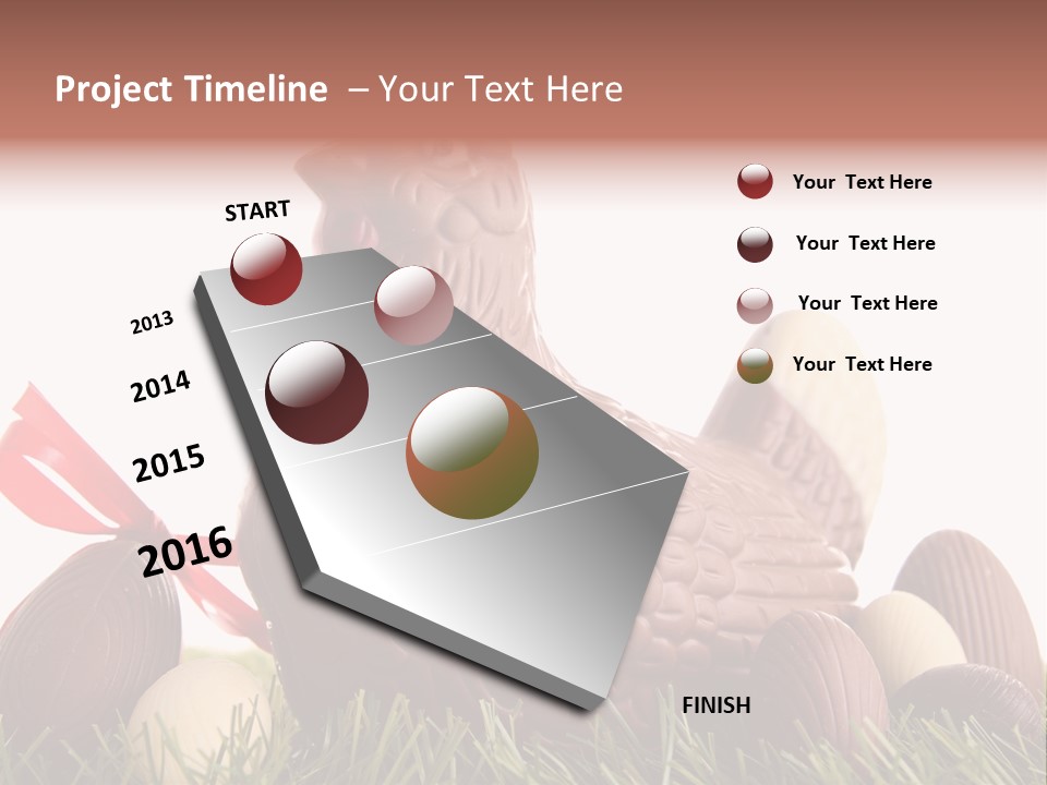 Animal Hen April PowerPoint Template