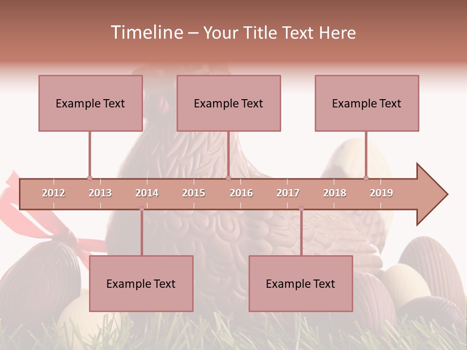 Animal Hen April PowerPoint Template