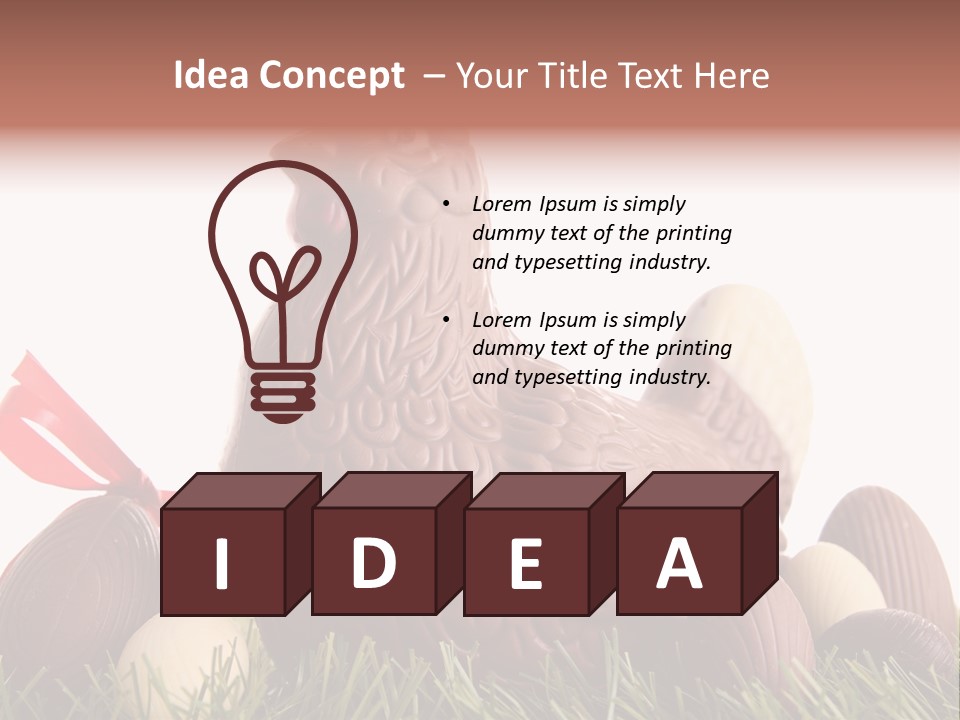 Animal Hen April PowerPoint Template