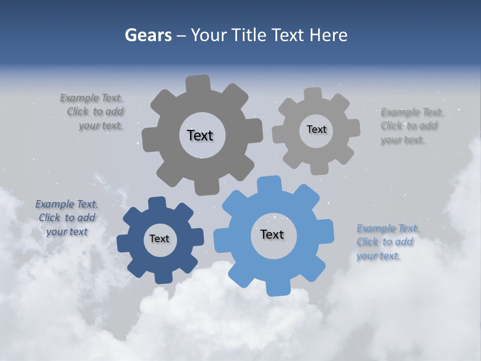 Space Astronomy Shining PowerPoint Template