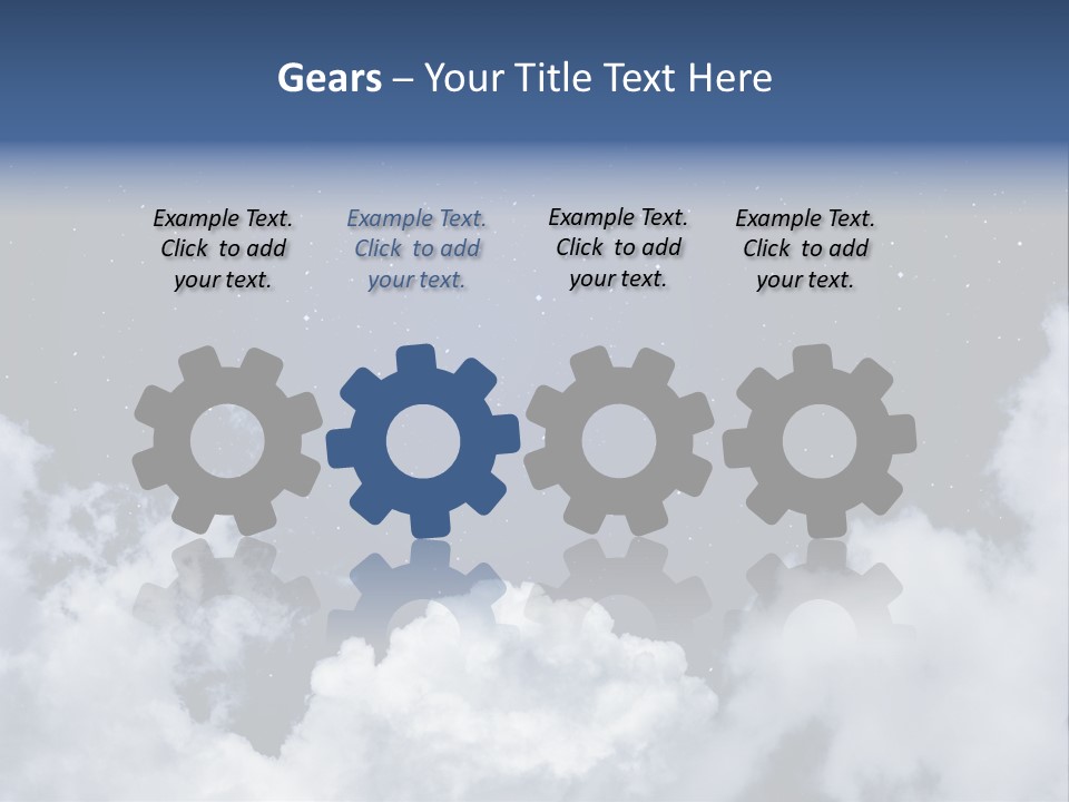 Space Astronomy Shining PowerPoint Template