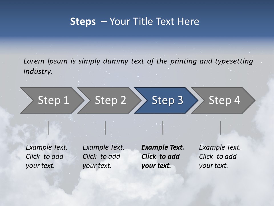 Space Astronomy Shining PowerPoint Template