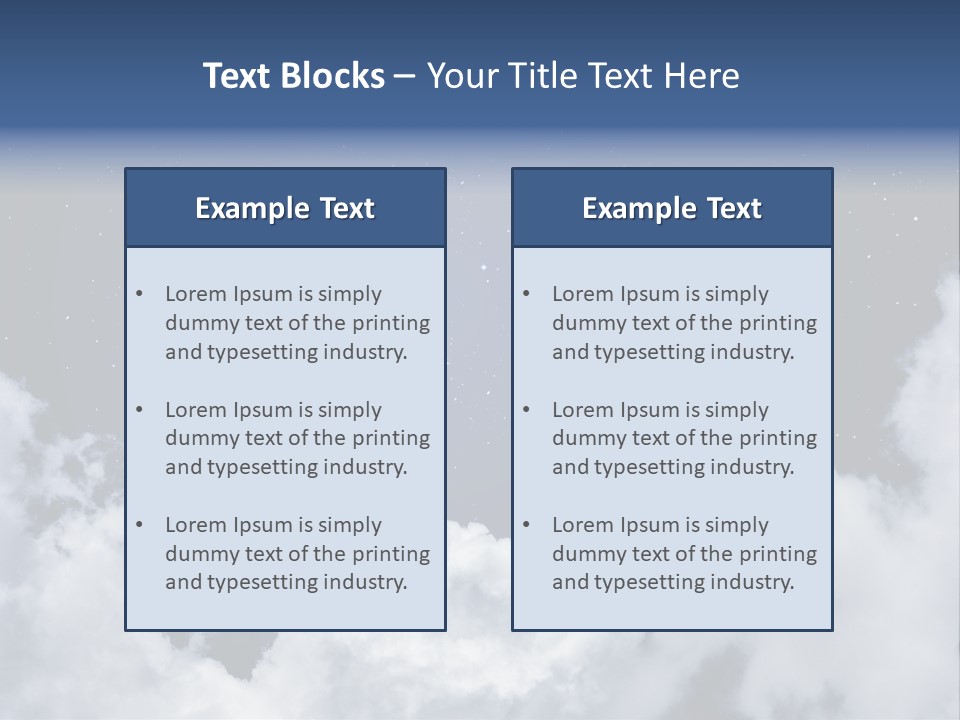 Space Astronomy Shining PowerPoint Template
