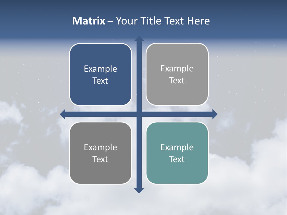Nebula Shining Cosmos PowerPoint Template