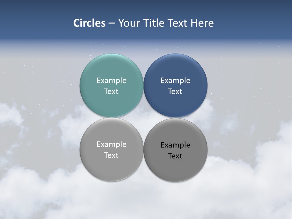 Nebula Shining Cosmos PowerPoint Template