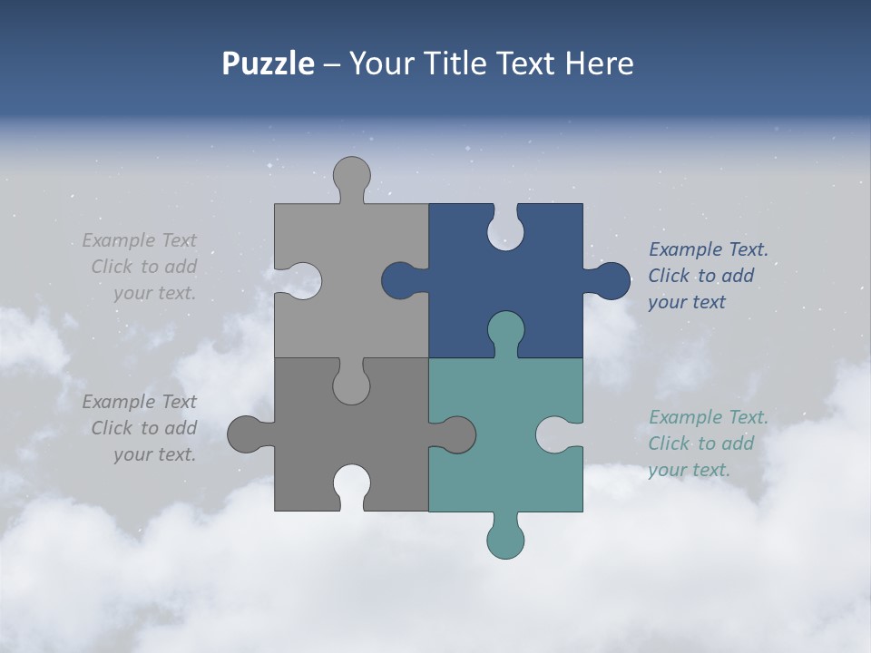 Nebula Shining Cosmos PowerPoint Template