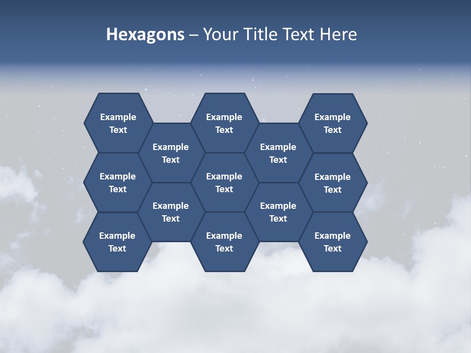 Nebula Shining Cosmos PowerPoint Template