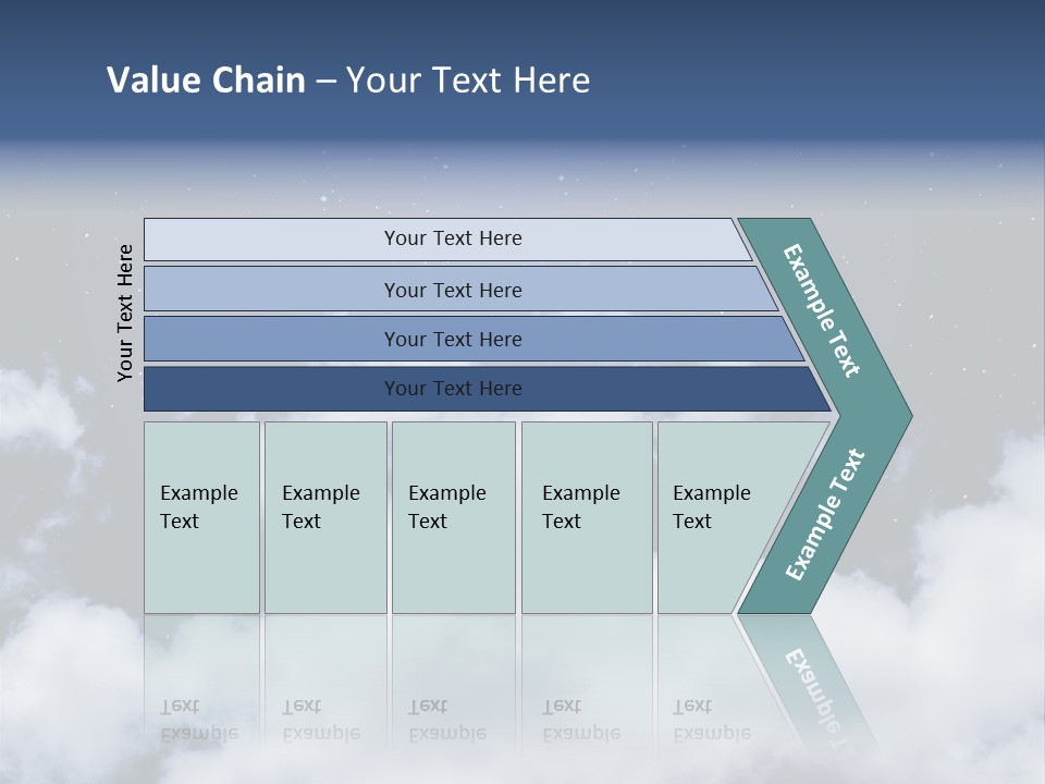 Nebula Shining Cosmos PowerPoint Template
