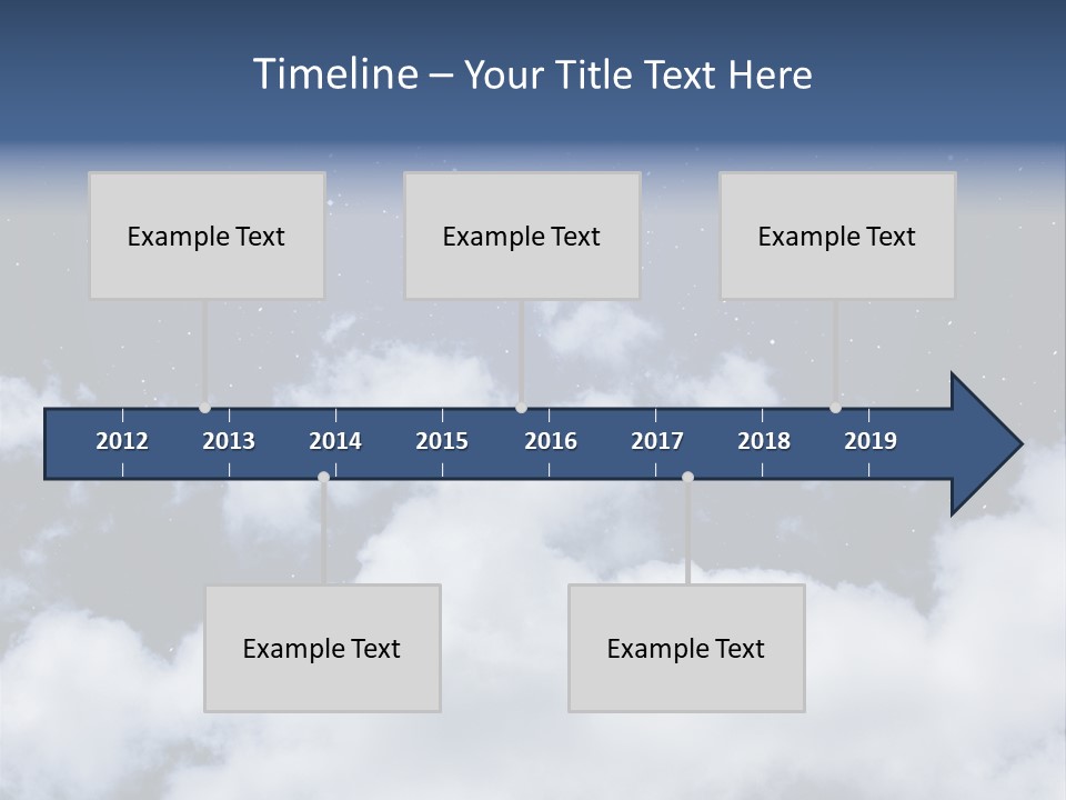 Nebula Shining Cosmos PowerPoint Template