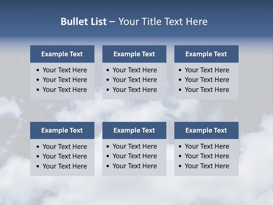 Nebula Shining Cosmos PowerPoint Template