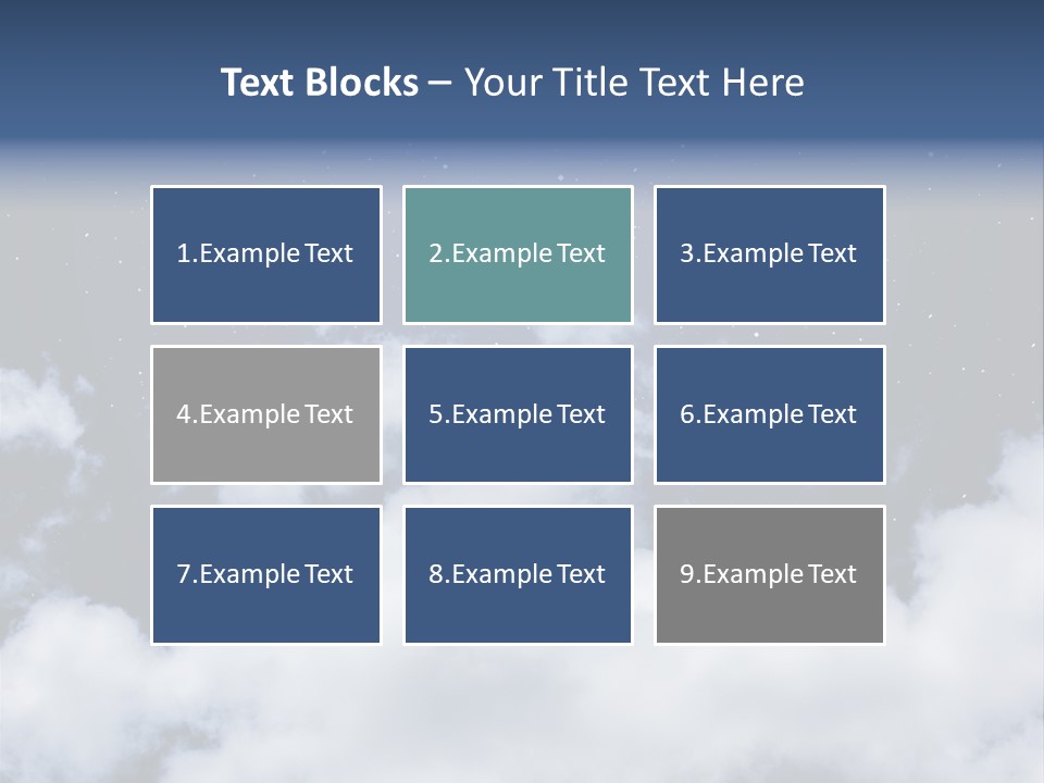 Nebula Shining Cosmos PowerPoint Template