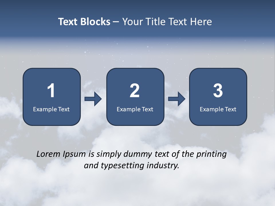 Nebula Shining Cosmos PowerPoint Template