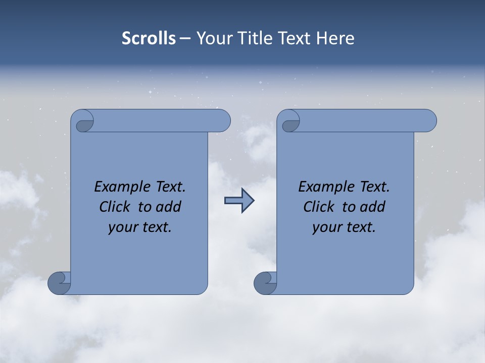 Nebula Shining Cosmos PowerPoint Template