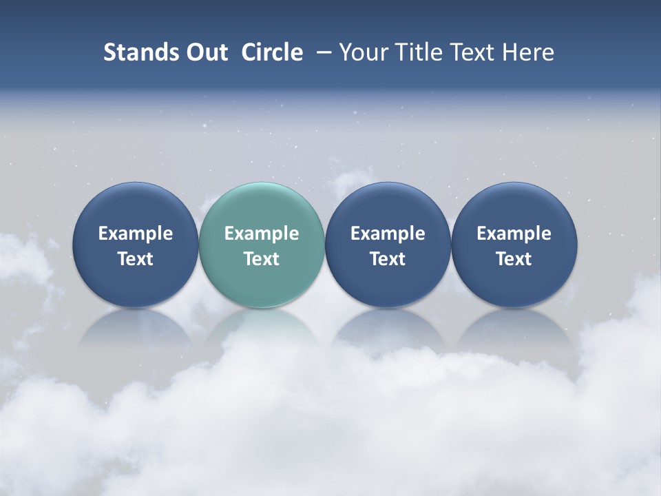 Nebula Shining Cosmos PowerPoint Template