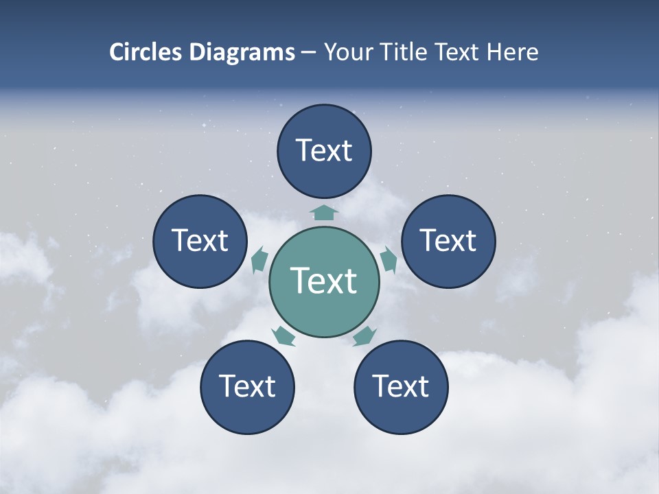 Nebula Shining Cosmos PowerPoint Template