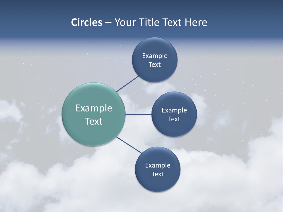 Nebula Shining Cosmos PowerPoint Template