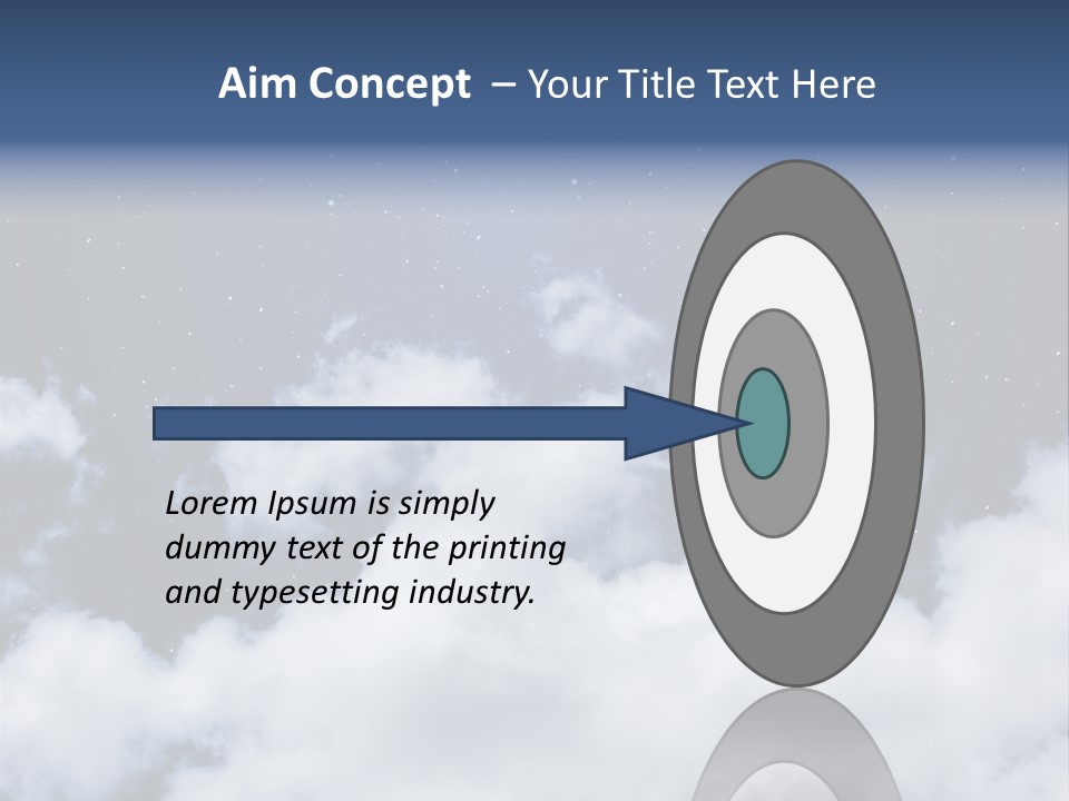 Nebula Shining Cosmos PowerPoint Template