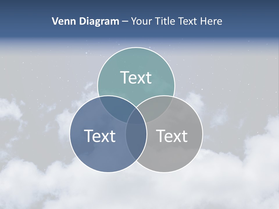 Nebula Shining Cosmos PowerPoint Template
