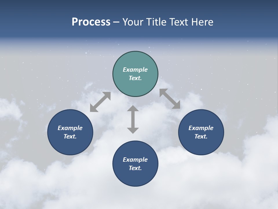 Nebula Shining Cosmos PowerPoint Template