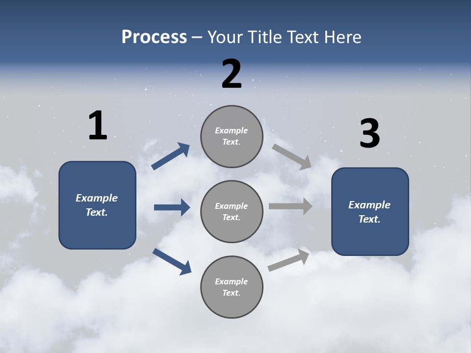Nebula Shining Cosmos PowerPoint Template