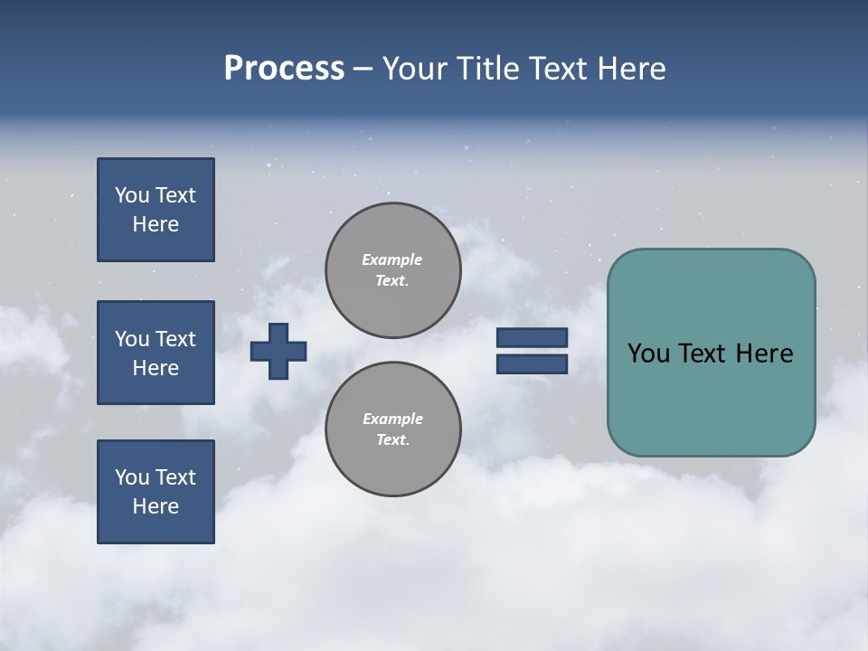 Nebula Shining Cosmos PowerPoint Template