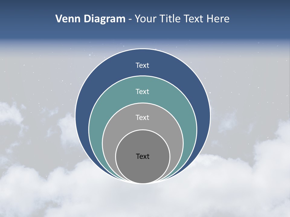 Nebula Shining Cosmos PowerPoint Template