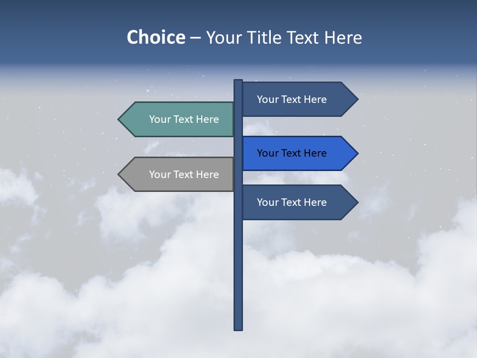 Nebula Shining Cosmos PowerPoint Template