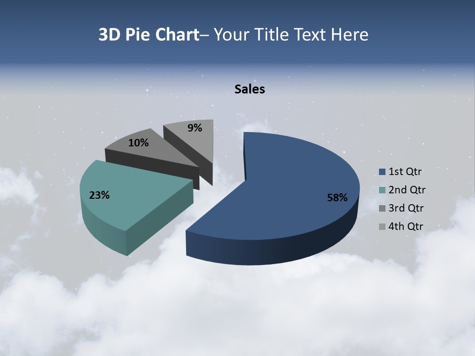 Nebula Shining Cosmos PowerPoint Template