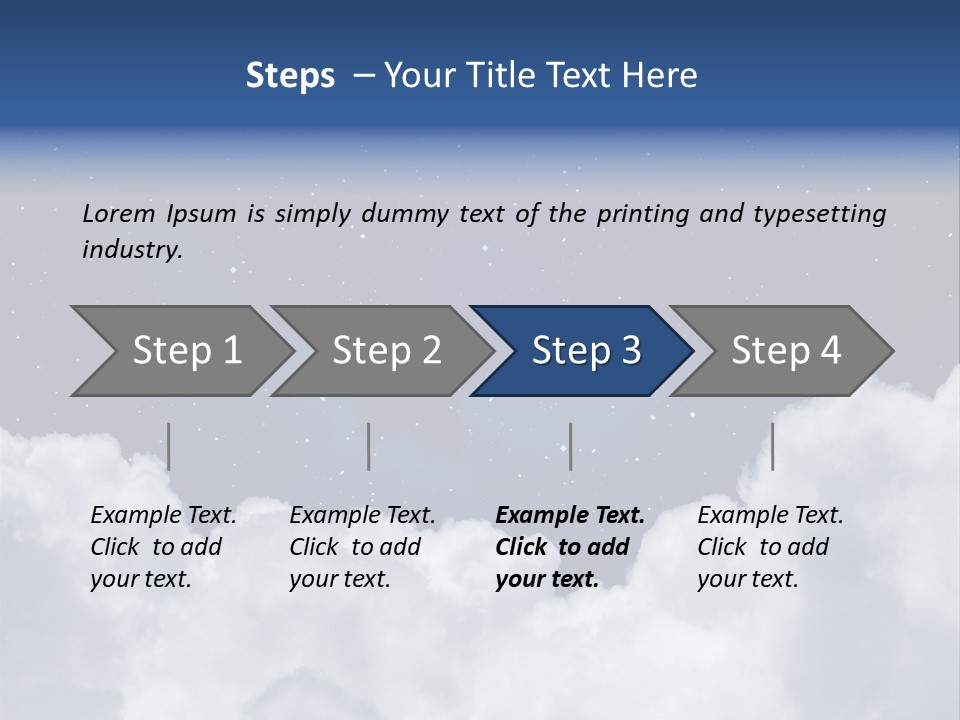 Gaze Dark Science PowerPoint Template
