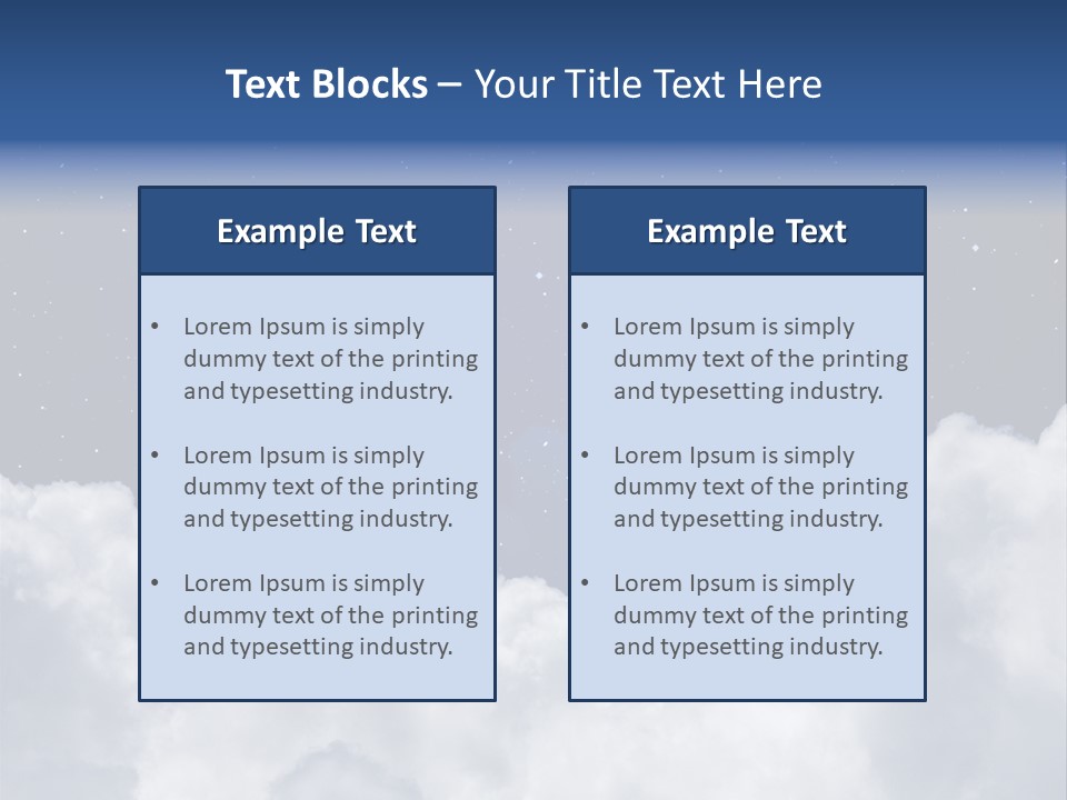 Gaze Dark Science PowerPoint Template