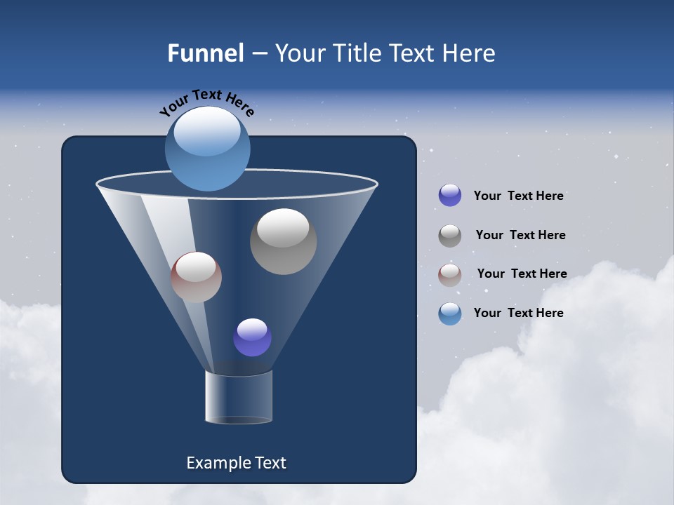 Gaze Dark Science PowerPoint Template